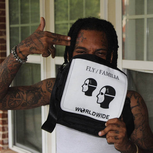 Jose Guapo Shows Off Worldwide Messenger Bag