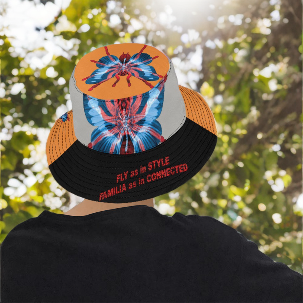 Web of Wings Bucket Hat