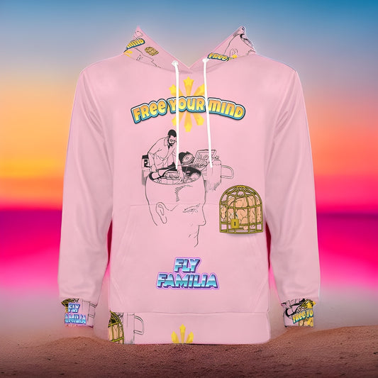 Free Your Mind Hoodie (Pink)